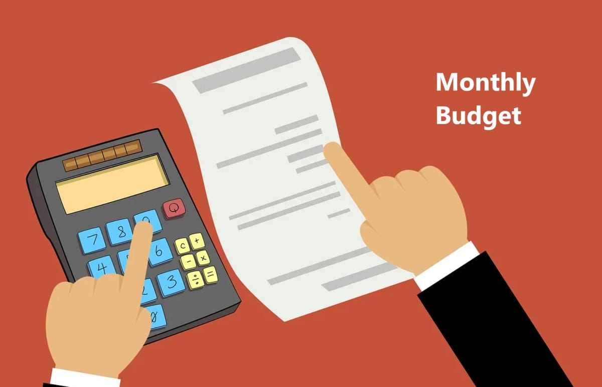 How to make a monthly budget for beginners